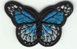 Papillon Applique Fer Sur Patch