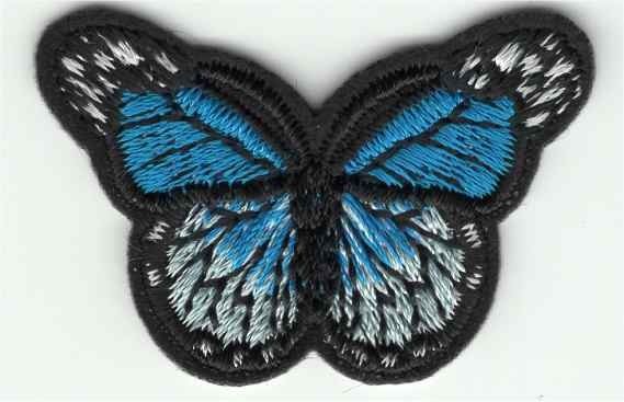 Vlinder stoffen opstrijk patch