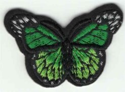 Vlinder stoffen opstrijk patch