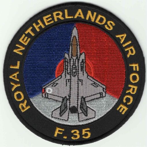 Écusson thermocollant Royal Netherlands Air Force F-35