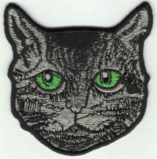 Poes Kat stoffen opstrijk patch