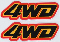 4WD-Aufkleberset