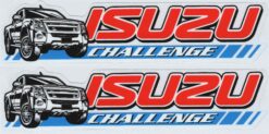 Isuzu Challenge sticker set