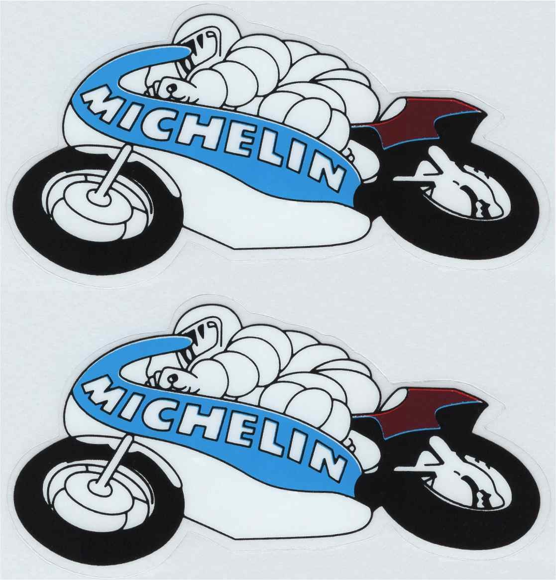 Michelin sticker set