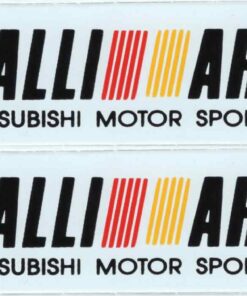 Mitsubishi Ralliart sticker set