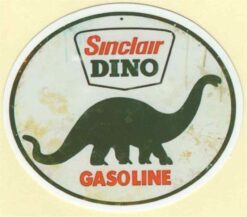 Sinclair Dino Benzin-Aufkleber