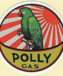 Polly Gas sticker