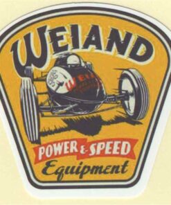 Weiand Power Speed Equipment sticker