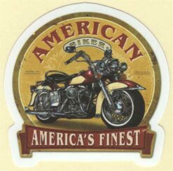 Sticker American Finest Motorcycle
