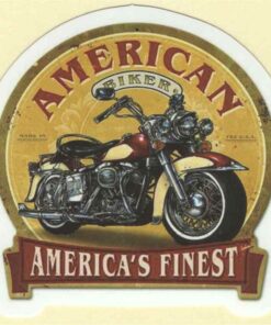 Aufkleber „American Finest Motorcycle“.