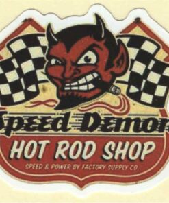 Speed Demon Hot Rod Shop sticker