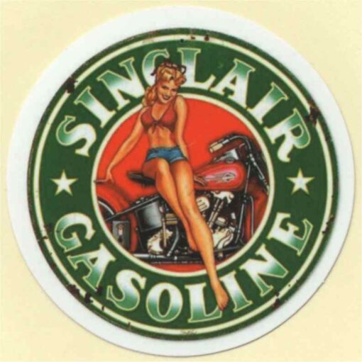 Sinclair Gasoline sticker