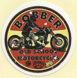 Aufkleber für Bobber-Motorräder
