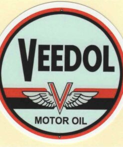 Autocollant d'huile de moteur Veedol