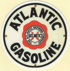Atlantic Benzin-Aufkleber