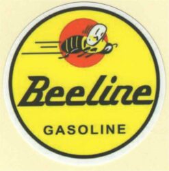 Beeline Gasoline sticker