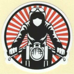 Rising Sun Motorcycles sticker