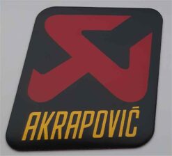 Plaque d'échappement en aluminium Akrapovic