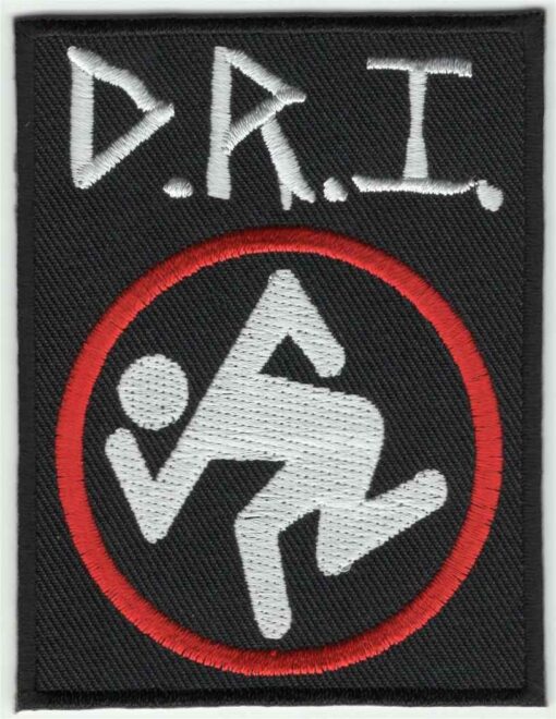 D.R.I. Dirty Rotten Imbeciles stoffen opstrijk patch