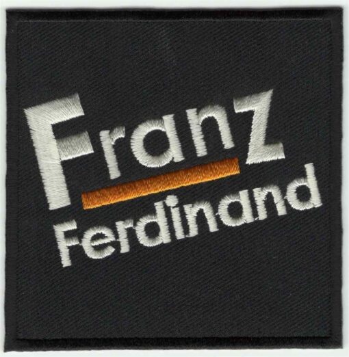 Aufnäher zum Aufbügeln mit Franz-Ferdinand-Applikation