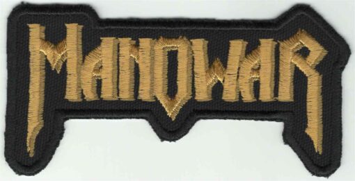 Manowar stoffen opstrijk patch