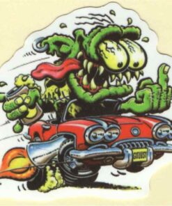 Rat Fink-Aufkleber