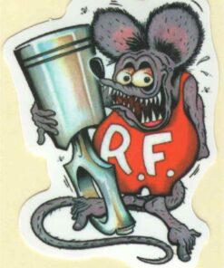 Rat Fink-Aufkleber