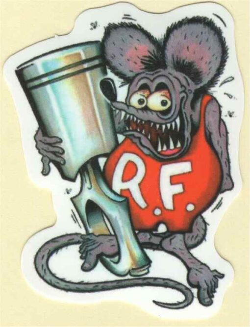 Rat Fink-Aufkleber