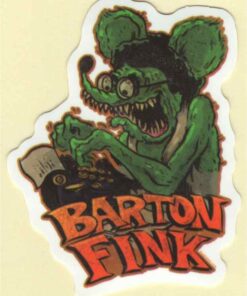 Rat Fink Barton Fink Aufkleber