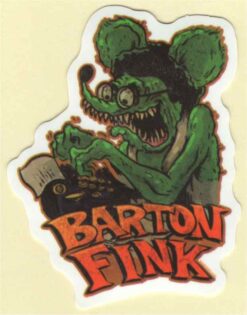 Rat Fink Barton Fink Aufkleber