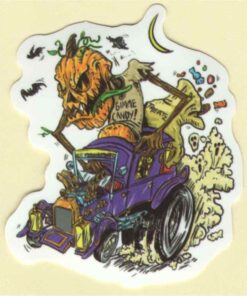 Rat Fink Halloween-Aufkleber