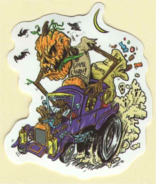 Sticker Halloween Rat Fink