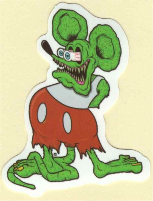 Rat Fink-Aufkleber