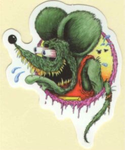 Rat Fink-Aufkleber