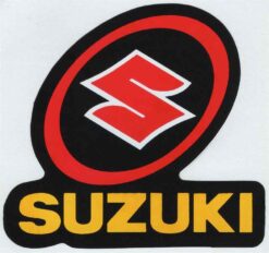 Aufkleber mit Suzuki-Logo