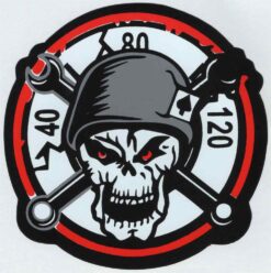 Skull Ace sticker