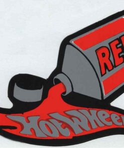 Repsol Hot Wheels sticker