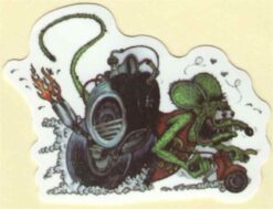Sticker Rat Fink