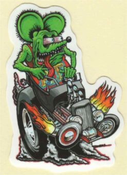 Rat Fink sticker