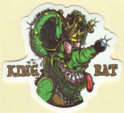 Rat Fink King sticker