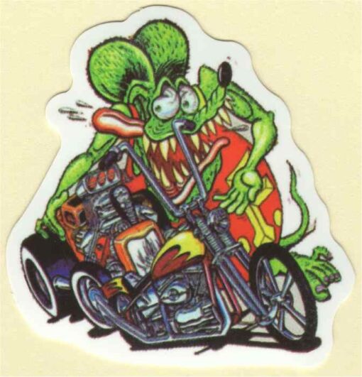 Rat Fink-Aufkleber