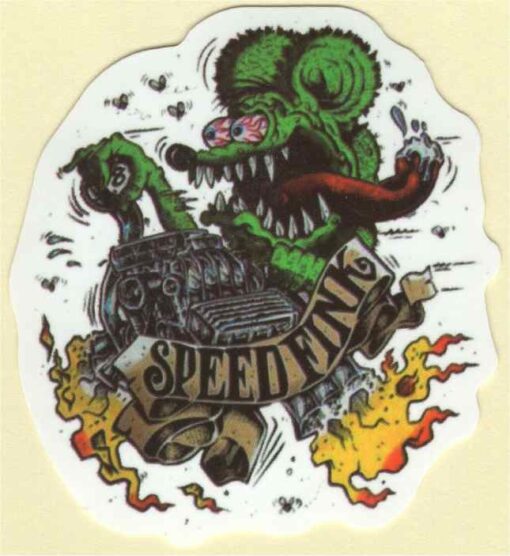 Rat Fink-Aufkleber