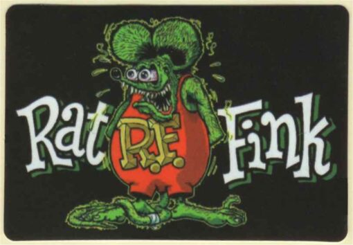 Rat Fink-Aufkleber