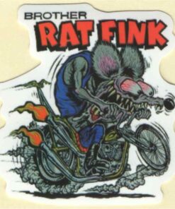 Rat Fink Brother Aufkleber