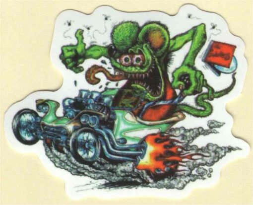 Rat Fink-Aufkleber