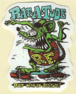 Sticker Rat Fink