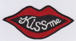 Kiss Me Applikation zum Aufbügeln