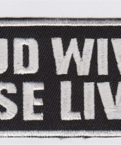 Loud Wives Lose Lives Applique fer sur patch