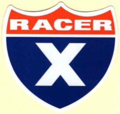 Racer X-Aufkleber