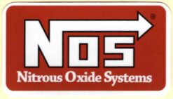 NOS, Aufkleber „Nitrous Oxide Systems“.